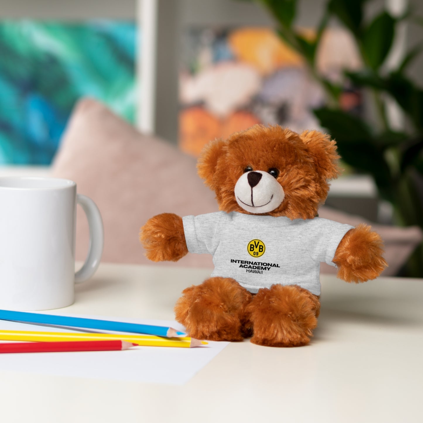 Customizable Stuffed Animal - International Academy Bear