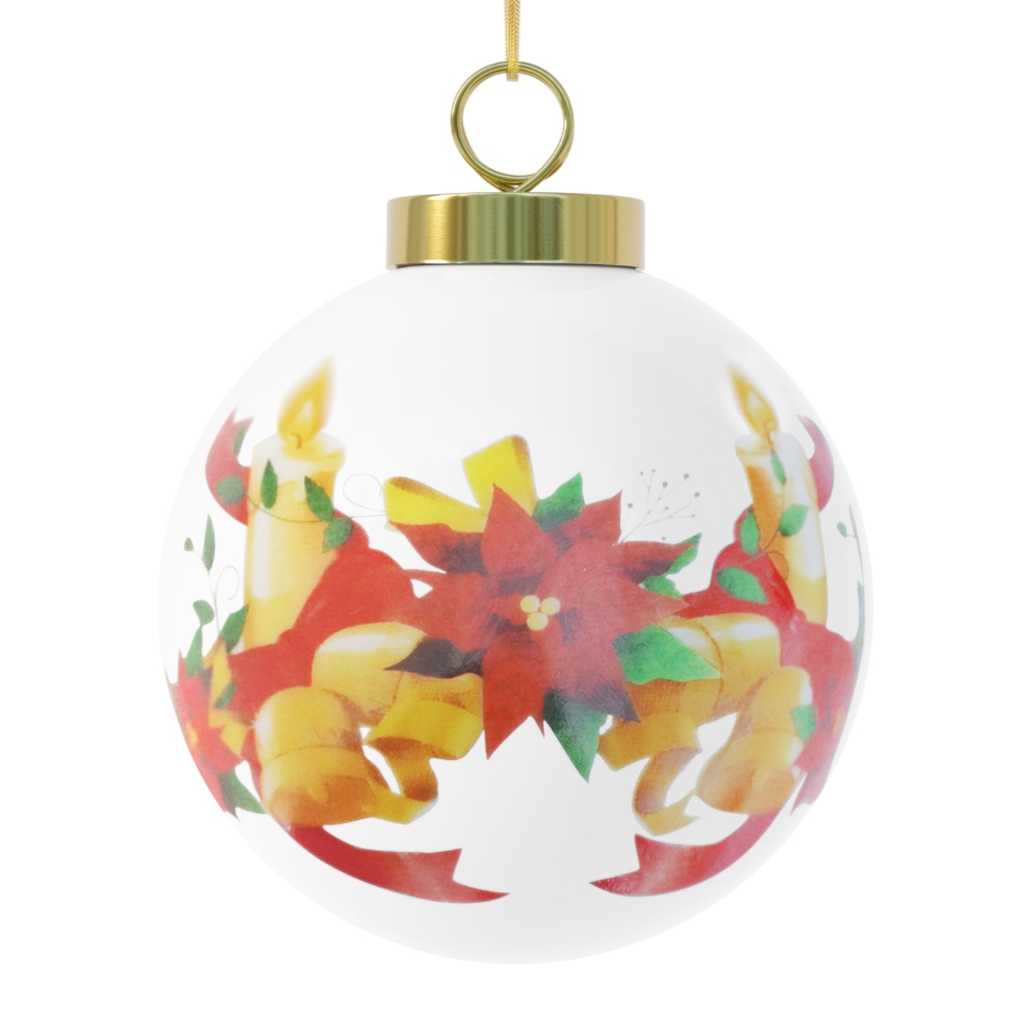 Custom Christmas Ball Ornament - Holiday Decor for Your Tree