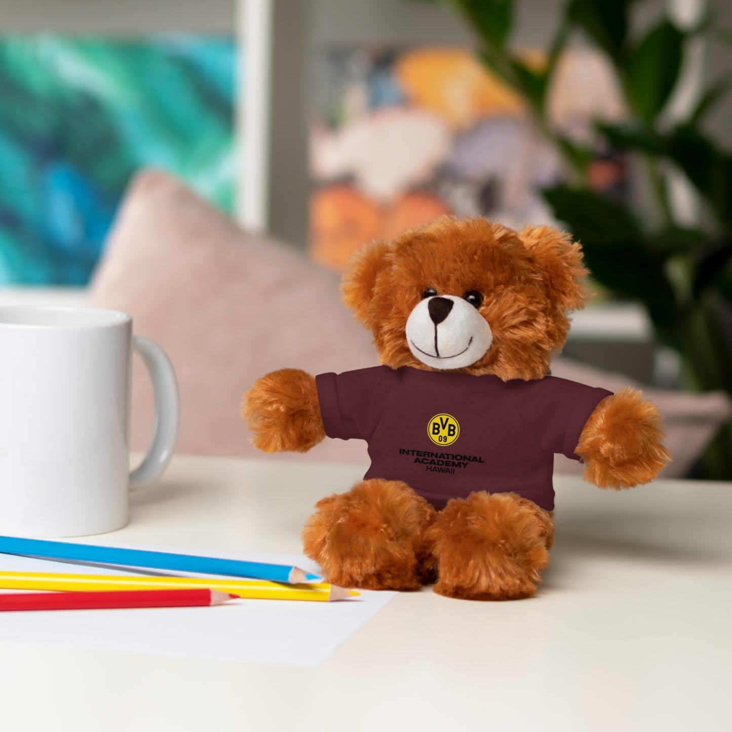 Customizable Stuffed Animal - International Academy Bear