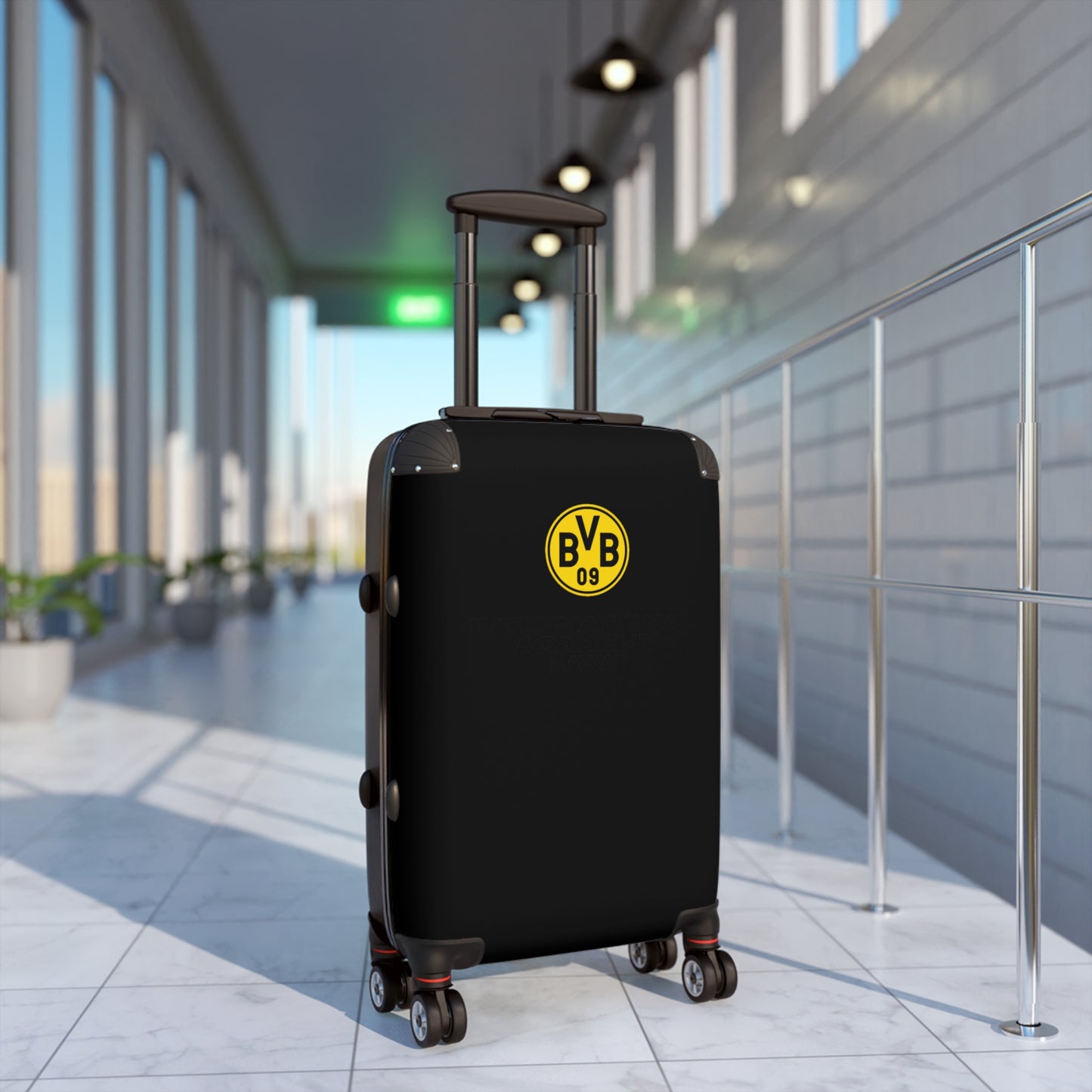 Stylish Travel Suitcase with BVB Design for On-the-Go Adventures