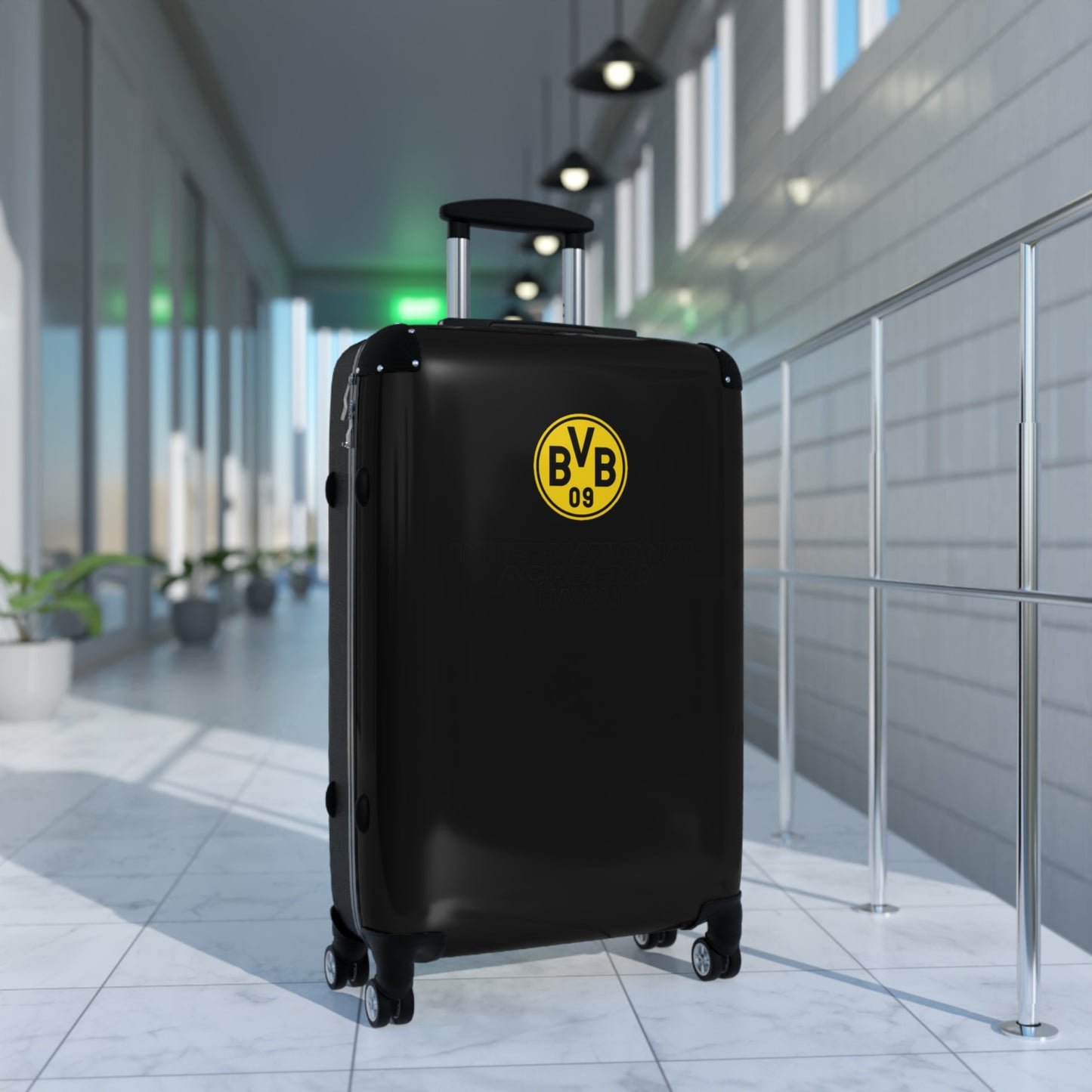 Stylish Travel Suitcase with BVB Design for On-the-Go Adventures