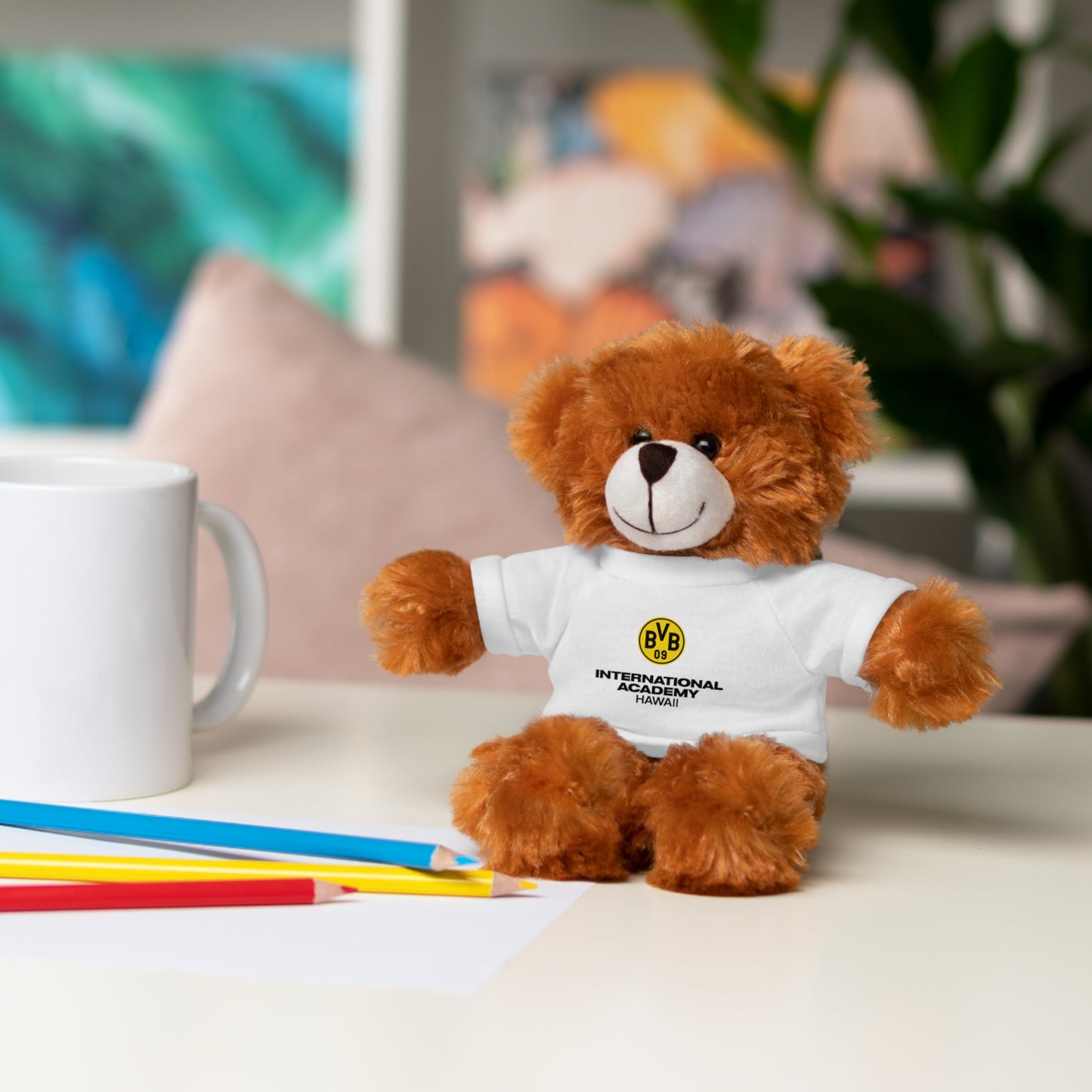 Customizable Stuffed Animal - International Academy Bear