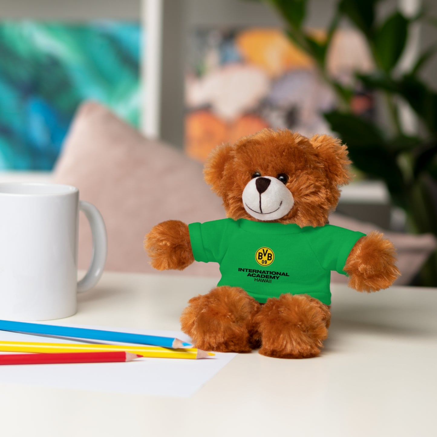 Customizable Stuffed Animal - International Academy Bear