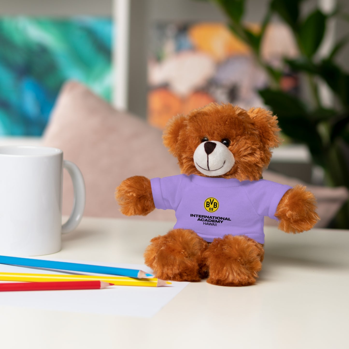 Customizable Stuffed Animal - International Academy Bear