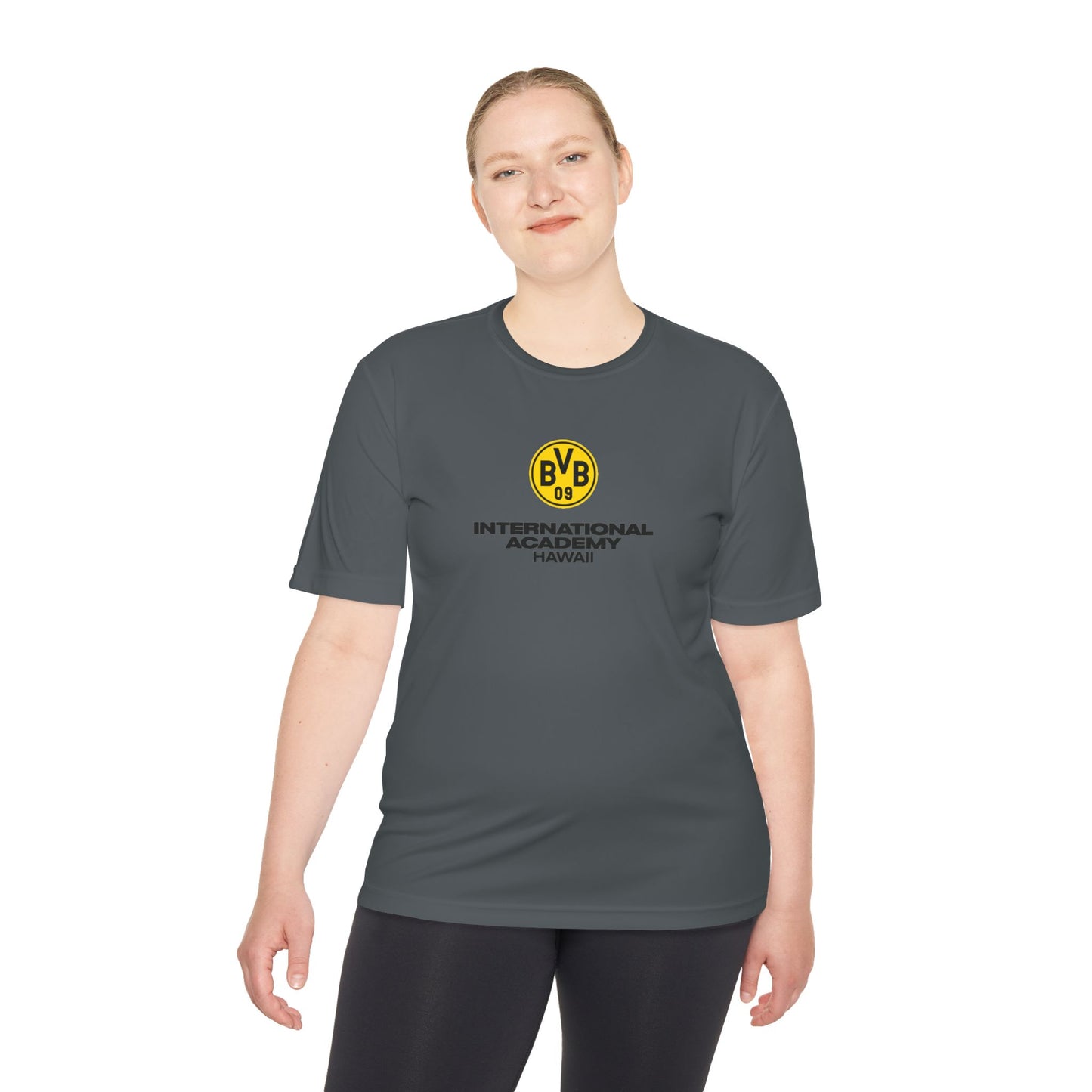 BVB IA Hawaii Unisex Moisture Wicking Dri-fit Tee (Blank) Back