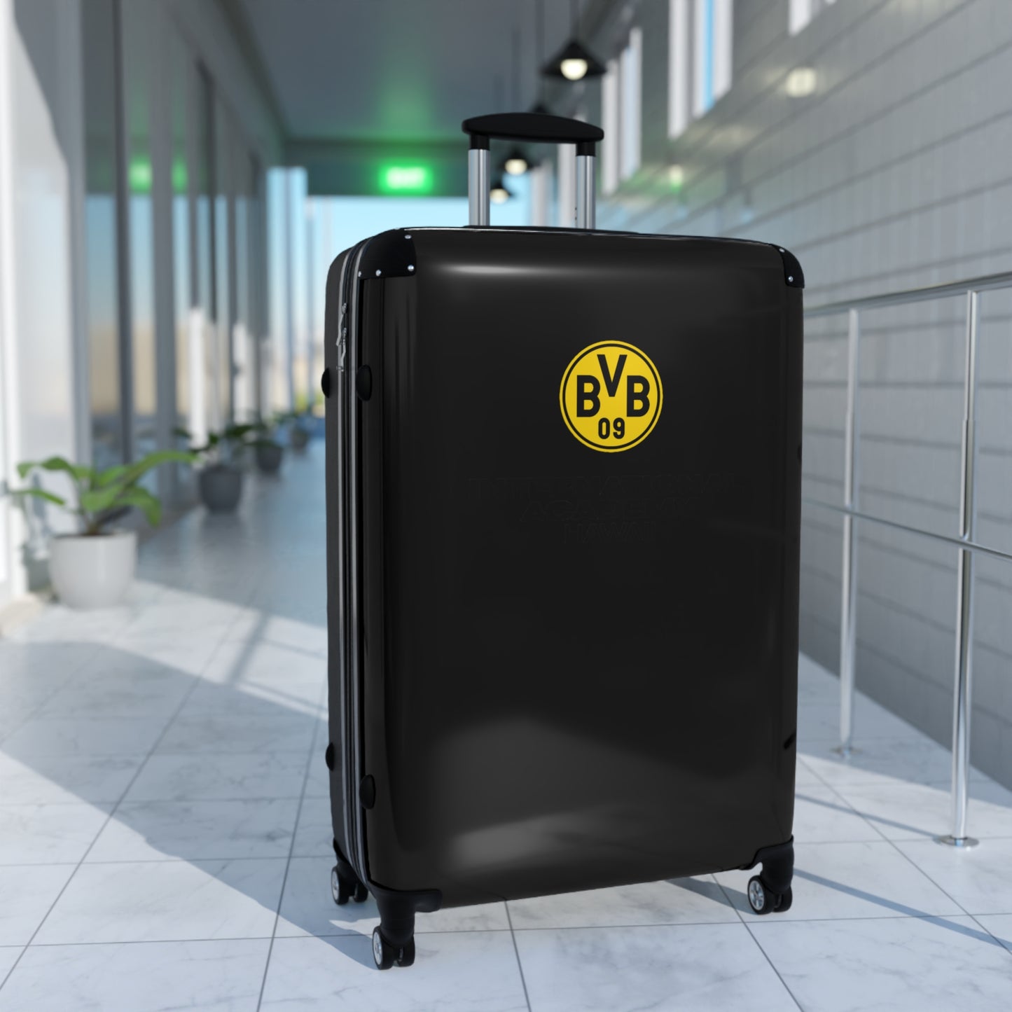 Stylish Travel Suitcase with BVB Design for On-the-Go Adventures