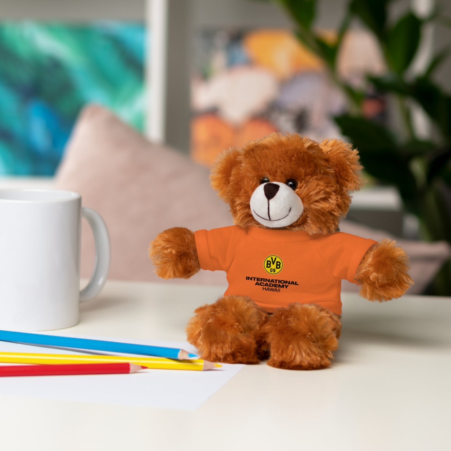 Customizable Stuffed Animal - International Academy Bear